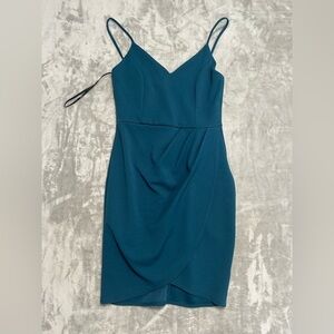 Lulus Forever Your Girl Bodycon Dress Women’s Medium Aqua Blue Green